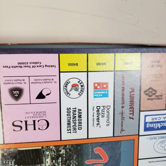 Hometown Monopoly Tucson Arizona Board Game 1983 New Open Box - Picture 7 of 15